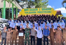 SMAN 1 Bandar Raih Predikat Paripurna Sekolah Siaga Kependudukan