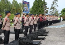 Polres Bener Meriah Gelar Apel Siaga May Day 2026