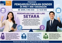 Kesetaraan Gender Jadi Sorotan Program di Pro 1 RRI Takengon