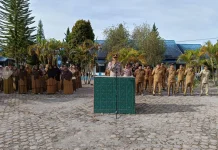 Polisi Masuk Sekolah di SMK Negeri 1 Bener Meriah