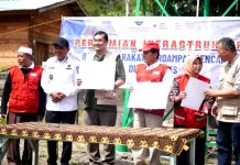 Sumur Bor Bantuan PMI Jakarta Utara dan JICT di Gayo Lues