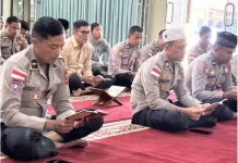 Polres Bener Meriah Perkuat Mental dan Spiritual Personil