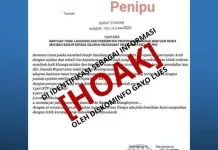 Hoaks, Surat Edaran Bantuan Banjir Mengatasnamakan Bupati Gayo Lues