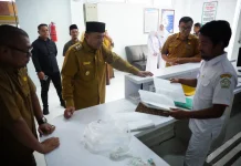 Wabup Muchsin Tinjau Layanan Medis Pasca Pemberlakuan Pergub JKA
