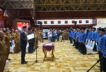 Sekda Aceh Lantik Pejabat Administrator dan Pengawas