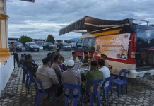 Ngopi Bareng Kapolres, Warga dan Tokoh Masyarakat Kompak Jaga Kamtibmas