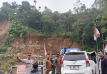 Jembatan Bailey Umah Besi Kembali Dapat Dilintasi Kendaraan