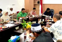 Pemkab Gayo Lues dan Dirjen Perumdes Bahas Percepatan Rehabilitasi Pascabencana