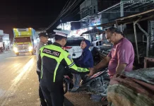 Patroli KRYD Polres Bener Meriah, Jaga Situasi Malam Tetap Kondusif