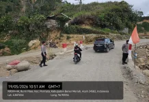 Polsek Permata Intensifkan Patroli Pasca Banjir dan Longsor