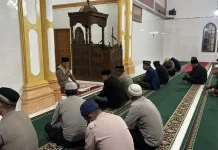 Subuh Keliling di Wih Pesam, Polres Bener Meriah Ajak Masyarakat Perangi Narkoba