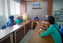 Mahasiswa KPI IAIN Takengon Kunjungi RRI Takengon
