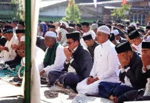 Bupati Haili Shalat Idul Adha di Arul Kumer