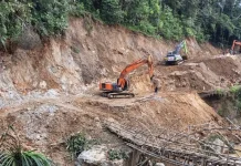 Jembatan Kanis Dikerjakan, Akses Akan Ditutup Total Selama Dua Pekan