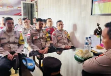 Kapolres Bener Meriah Kunjungi Polsek Wih Pesam, Tekankan Kesiapan Pilkades