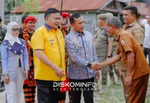 Pemkab Aceh Tenggara Sambut Menteri Wihaji