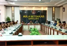 Plt. Sekda Gayo Lues Pimpin Exit Meeting Pemeriksaan LKPD 2025 Bersama BPK
