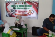 HUT Bhayangkara, Polres Aceh Tengah Gelar Pemeriksaan Gratis