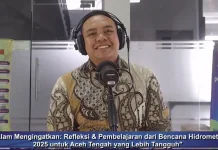Katalog Mitigasi Bencana Dorong Aceh Tengah Lebih Tangguh