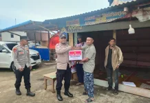 Polres Bener Meriah Salurkan Bantuan Sosial untuk Korban Kebakaran di Seni Antara