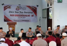 Polres Aceh Tengah Gelar Dzikir dan Santunan Anak Yatim