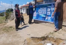 Patroli Dialogis Polsek Mesidah, Polisi Imbau Warga Tingkatkan Kewaspadaan