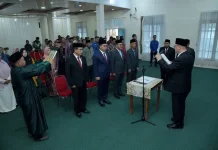 Bupati Bener Meriah  Lantik Empat Pejabat Pimpinan Tinggi Pratama