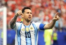 Dua Gol Messi Bawa Argentina Melaju ke 32 Besar