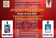 Pemilihan Petue Kampung Timangan Gading Berlangsung Aman dan Demokratis
