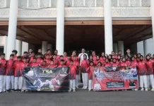 Sekda Aceh Lepas 43 Atlet TSA ke Kejuaraan Taekwondo Nasional 2026