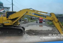 Pemkab Bener Meriah Tangani Darurat Jalan Tergenang di Kampung Seni Antara