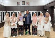 Santri Dayah insan Qur'ani Aceh Besar Berkunjung ke Bupati Gayo Lues