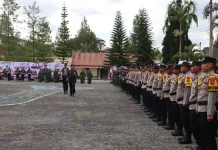 Polres Bener Meriah Gelar Upacara Hari Bhayangkara ke-80