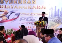 Wabup Muchsin Hadiri Peringatan Hari Bahayangkara Ke-80
