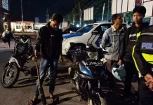 15 Motor Berknalpot Brong Diamankan Polisi