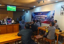 Nobar Piala Dunia Bersama Masyarakat, Polres Aceh Tengah Perkuat Kamtibmas