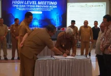 Bener Meriah Hadir dalam HLM Pengendalian Inflasi dan Digitalisasi Daerah Aceh