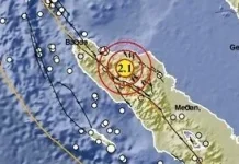 Gempa Magnitudo 2,2 Guncang Bener Meriah, Tidak Berpotensi Merusak