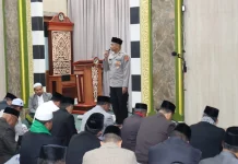 Safari Subuh, Kabag Ren Polres Aceh Tengah Ajak Orang Tua Awasi Anak