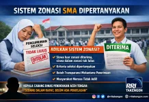Sistem Zonasi Penerimaan Siswa Baru SMA di Aceh Tengah Dipertanyakan