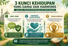 Tiga Kunci Kehidupan yang Damai dan harmonis