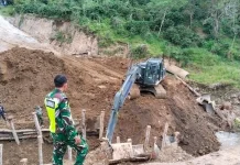 Jembatan Bailey Bintang Permata Mulai Dibangun
