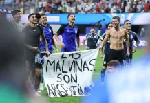 Spanduk Malvinas Dibentangkan Pemain Argentina, FIFA Siap Beri Sanksi