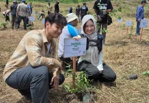 Jerhemy Owen, WWF, BKSDA dan PECI Tanam 250 Ribu Pohon Agroforesty