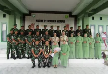 Suasana Haru Warnai Lepas Sambut Dandim 0119/Bener Meriah