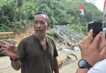 Donasi Ditutup, Perbaikan Jalan Enang Enang Masih Berlanjut