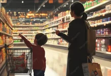 Libatkan Anak Belanja di Supermarket, Ini Manfaatnya untuk Tumbuh Kembang