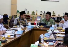 Kawal Wakaf Blangpadang, Pemprov Aceh dan Ulama Temui BWI Pusat