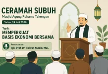 Perkuat Basis Ekonomi, Ridwan Nurdin Ajak Umat Bangun Kemandirian Usaha