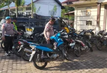 Polsek Pintu Rime Gayo Tertibkan Knalpot Brong